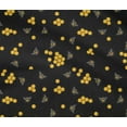 thumbnail image 4 of oneOone Cotton Flex Fabric Honeycomb & Honey Bee Insect Printed Fabric 1 Yard 40 Inch Wide, 4 of 4