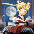 thumbnail image 1 of Tapiz para colgar en la pared Sailors Moons Tsukinos Usagis Anime, 1 of 1