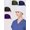 white, variant on 3 Pack Scrub Caps for Women's Ponytail Surgical Scrub Cap Functional Ponytail Holder for Long Hair