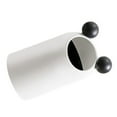 thumbnail image 3 of Trash Can Inclined Opening Large Capacity Modern Look Thickened Garbage Bin for Kitchen Bathroom Office Living Room White, 3 of 14