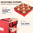 thumbnail image 4 of Caja de almacenamiento para adornos navideños Mrrihand, 8 bandejas, 128 adornos, 4 of 8
