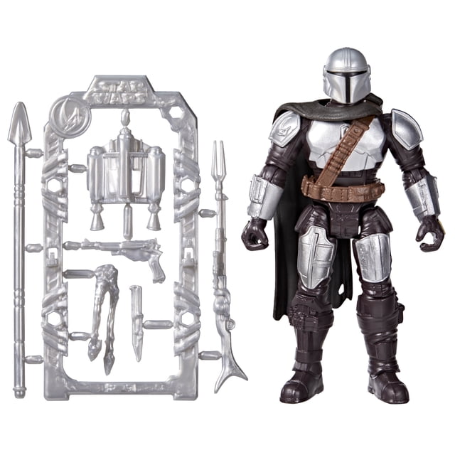 Star Wars ActionVerse The Mandalorian 4.5 Inch Action Figure & Accessories