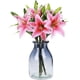 thumbnail image 4 of Paquete de 5 flores artificiales de lirio, flores falsas de tacto real para bodas, fiestas en casa, jardín, tienda, decoración de oficina, flores de imitación de lirio de plástico. Ormromra CZJJ-HQ52-2, 4 of 6