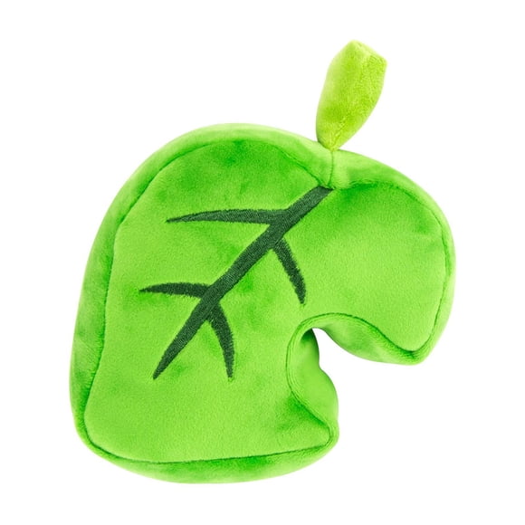 Club Mocchi-Mocchi- Animal Crossing Leaf Junior Plush Toy, 6 inch