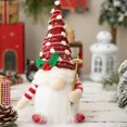 thumbnail image 3 of Muñeco de gnomo de punto brillante con luz LED de noche, decoración navideña 2024, decoración del árbol de Navidad para el hogar, regalo de Año Nuevo 2025, 3 of 5