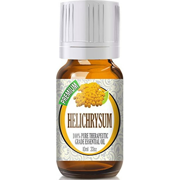 Healing Solutions Helichrysum Oil (10ml) 100 Pure, Best Therapeutic