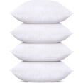 thumbnail image 4 of Eurotex Bed Pillows for Sleeping Hotel Quality, Supportive Down Alternative Pillow for Side and Back Sleeper, Pillows size 26 x 26 inch, Set of 4, 4 of 7