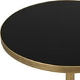 thumbnail image 5 of Uttermost Comet Iron and Glass Geometric Accent Table in Bronze and Gold, 5 of 7