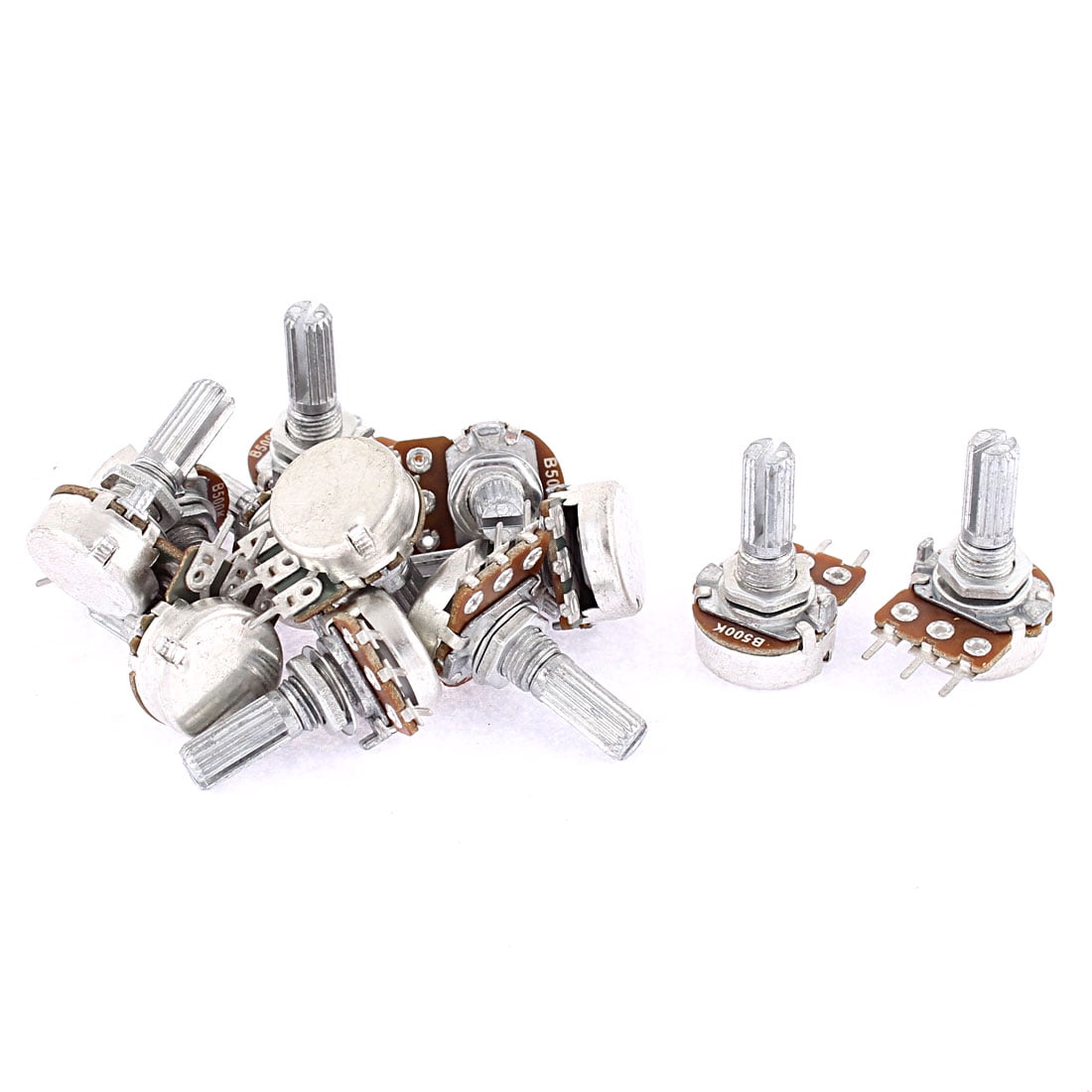 Guitar Pots Audio Tone Potentiometer Switch B500k Replacement 12pcs