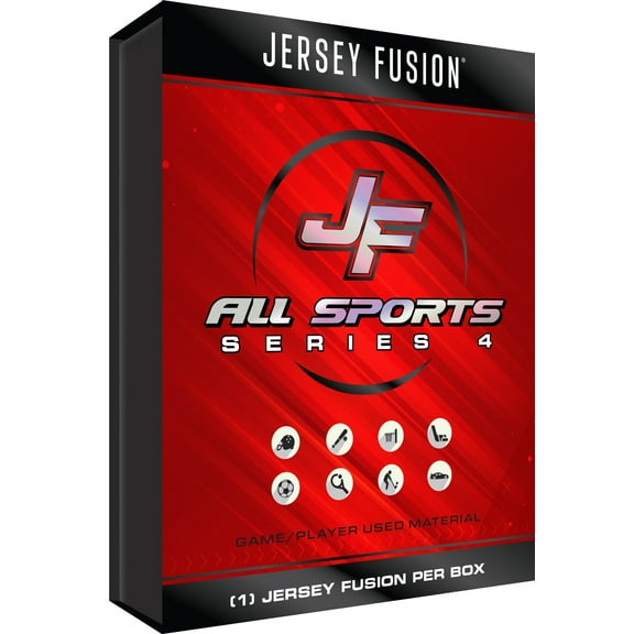 Sportscards 2025 Jersey Fusion All Sports Series 4 Trading Card Box (1) Jersey Fusion Card Per Box