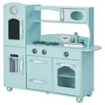 thumbnail image 1 of Teamson Kids Petit Chef Westchester Rétro Ensemble de Cuisine pour Enfants, Menthe, 1 of 10