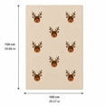 thumbnail image 3 of Sahpxhe Christmas Flannel Throw Blanket with Christmas Elk Design,Ultra Soft Reversible Winter Blanket for Couch and Bed,Cozy Christmas Home Decor,59.1x39.4in J-L, 3 of 6