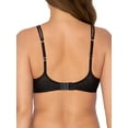 thumbnail image 4 of No Boundaries Juniors' Unlined Sheer Mesh Demi Underwire Bra, Style-NB461, 4 of 5