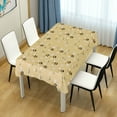 thumbnail image 4 of Yayeee Tablecloths 60" x 120" Rectangle Wrinkle Resistant Party Table Cover, Cute Bee Pattern, 4 of 8