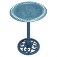 thumbnail image 3 of Alpine Corporation 28"H Pedestal Birdbath with Scrollwork Base and Stakes, 3 of 5