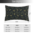 thumbnail image 2 of Sikiie Golden line fox Pillow Covers, Throw Pillow Case Cushion Covers,Cushion for Bedroom,Couch,Home-16"x24", 2 of 6