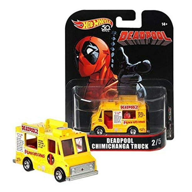 Hot Wheels Deadpool Food Truck Escala 1 64 Hot Wheels Hot Wheels