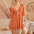 thumbnail image 2 of Women Sexy Foreign Advanced Sense Pure Desire For High Appearance Level Ice Silk Fun Home Nightdress, 2 of 5