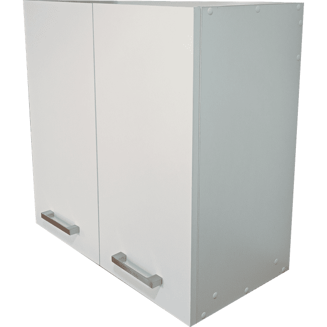 Alacena Cocina 2 puertas Blanca 60x30x60 Doble Base, Nvo Modelo ya se envia Armado.