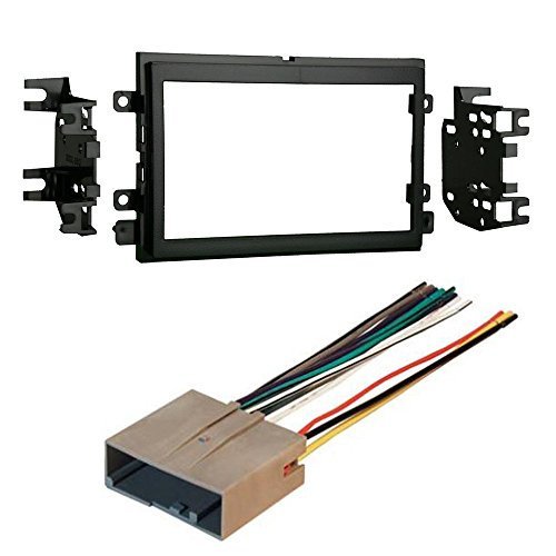 ford 2007 - 2010 edge car cd stereo receiver dash install mounting kit
