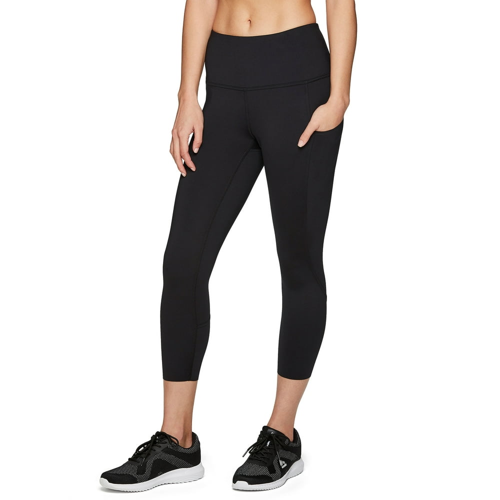 RBX - RBX Active Women's Athletic Lightweight High Impact Capri Legging With Pockets - Walmart