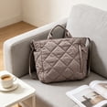 thumbnail image 7 of Large Capacity Tote Bag for Women - Versatile Multi-Way Wear: Shoulder, Crossbody & Handheld - Soft Padded Cloth, Lightweight, Ideal for Students & Commuters, Perfect for Daily Use G, 7 of 7