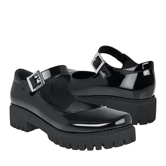 ZAPATOS DAMA SIENA 5023 CHAROL NEGRO
