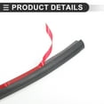 thumbnail image 6 of Unique Bargains Car Weatherstrip Door Weather Stripping Self Adhesive Weather Seal Strip 26.3Ft T-Shape EPDM Rubber, 6 of 6