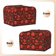 thumbnail image 3 of Fotbe Tomatoes And Chili for Four Slice Toaster Cover, Fingerprint Protector, Super Soft Appliance Cover And Dust Cover,Bread Dust Cover & Fingerprint Protection, 3 of 7