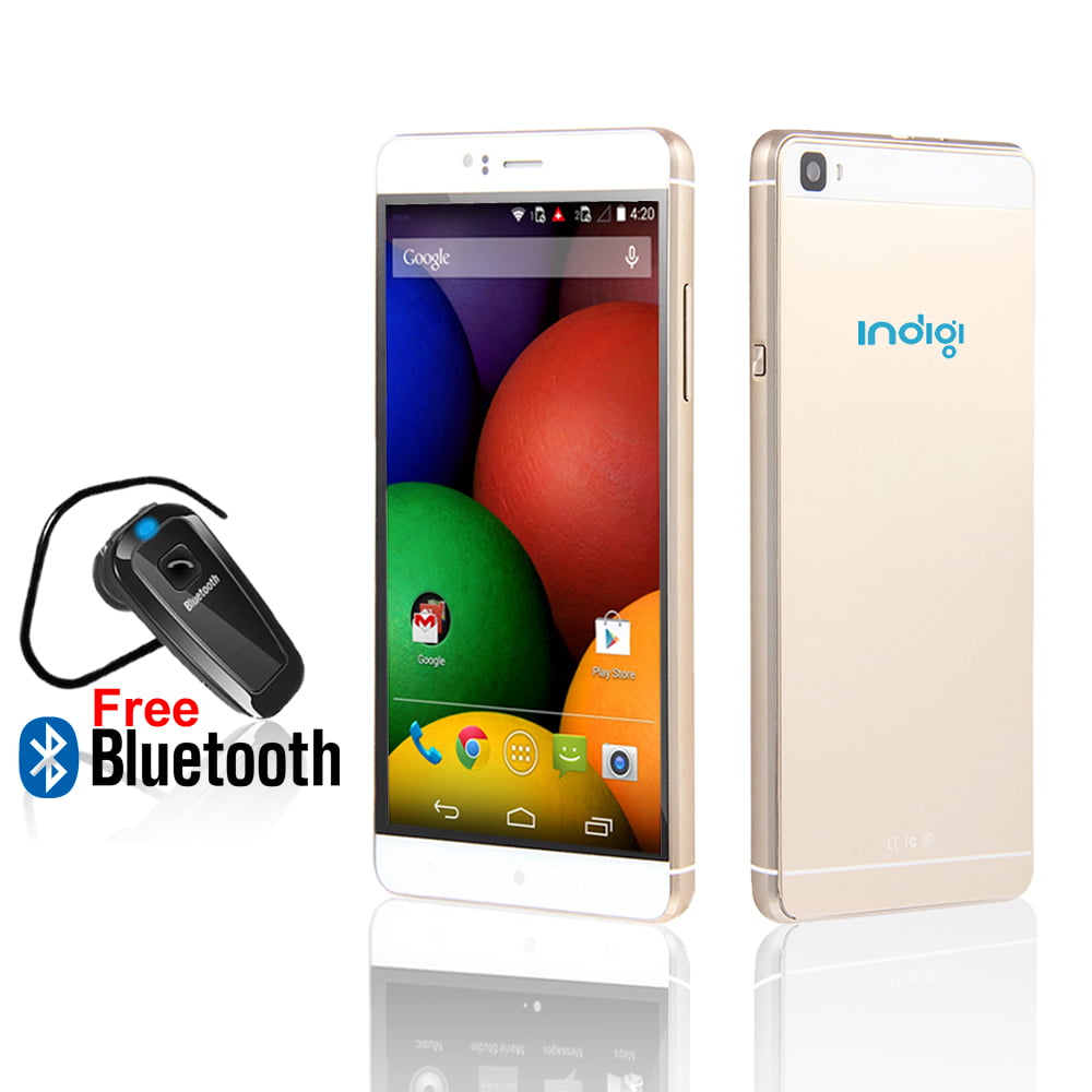 Indigi® 6.0in 3G Smartphone Android 5.1 WiFi + Google Play Store (AT&T T-Mobile Unlocked) w/ Bluetooth Included