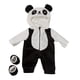 thumbnail image 1 of Ropa para muñecas bebé, accesorios, recuerdo de fiesta, ropa informal para juegos, actividades, cumpleaños Negro con Blanco, 1 of 8
