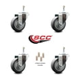 thumbnail image 2 of Cambro 41064 Camdollies Swivel Caster Replacement Set with 41059 Sockets - SCC, 2 of 2