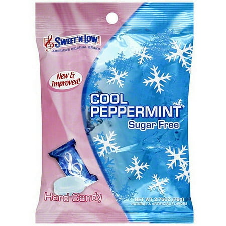 Sweet 'N Low Cool Peppermint Hard Candies, 2.75 oz (Pack of 8)