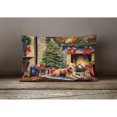 thumbnail image 2 of Lakeland Terrier Cozy Christmas Throw Pillow 12 in x 16 in, 2 of 4