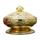 thumbnail image 1 of Mini quemador de incienso de metal con forma de cono, con efecto cascada y reflujo, ideal para decorar tu casa de té. dorado, 1 of 8