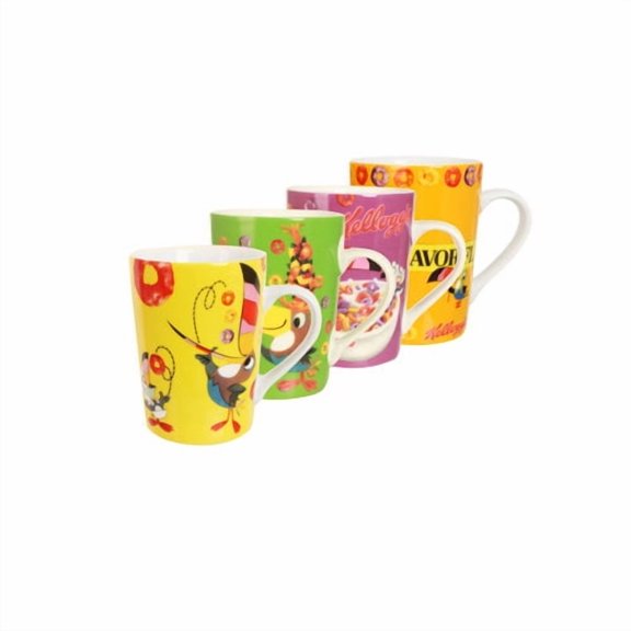 R Squared Kellogg's Froot Loops 4 Piece Mug Set