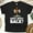 Black, variant on Guess Who’s Back T-Shirt | Christian Cross Graphic Faith Tee, White, Size L