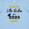 thumbnail image 4 of Inktastic Proud Little Brother of a 2025 Grad Boys Baby T-Shirt, 4 of 5