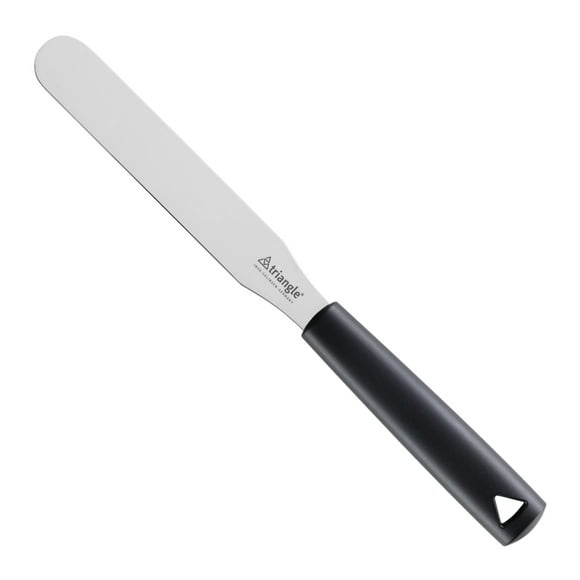 Espátula para confitería triangular, acero inoxidable, 12 cm, GreenGrip