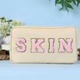 thumbnail image 1 of Mini Cosmetic Bag Simple Zipper Makeup Pouch for Daily Travel Storage Women Gift, 1 of 9