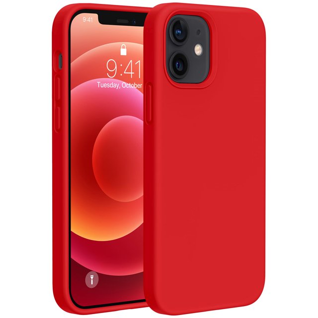 Funda Miracase para iPhone 12 y 12 Pro silicona liquida proteccion contra caidas 6.1 pulgadas