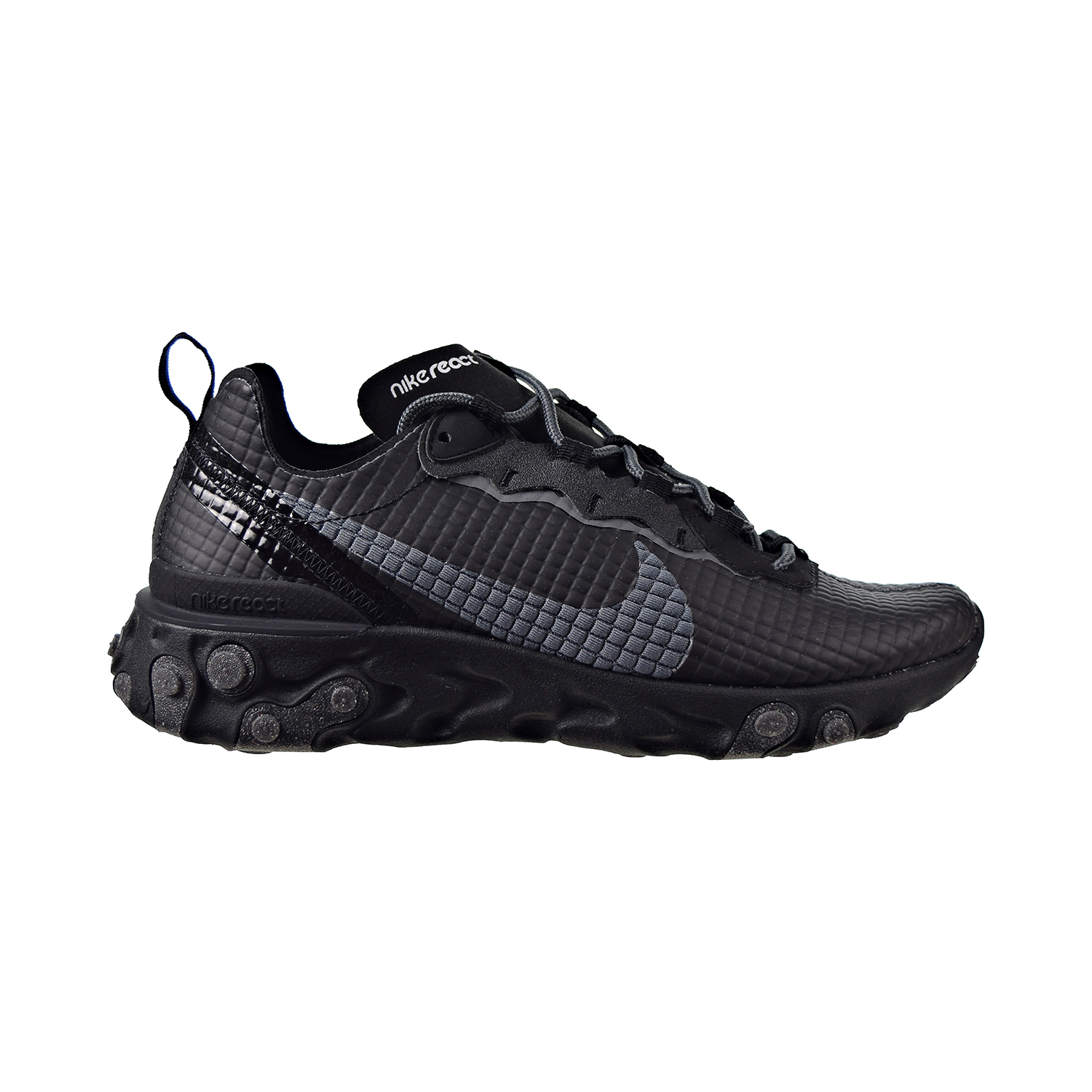 Nike React Element 55 PRM Men's Shoes Black-Dark Grey-Anthracite ci3835-002 - image 1 of 6