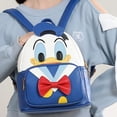 thumbnail image 2 of Mochila de cosplay del pato Donald de Disney, mochila de dibujos animados de anime, mochila para niños, linda mochila escolar con personajes de dibujos animados, regalos de moda para niños, 2 of 5