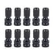 thumbnail image 4 of 10 piezas 1/2 llave de impacto adaptador de broca escalable reemplazar liberación rápida Negro, 4 of 8