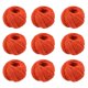 thumbnail image 1 of Juego de 9 piezas de decoración de cuerda de cáñamo vintage con dije naranja para centros de mesa de Halloween, Navidad, bodas y fiestas, 1 of 7