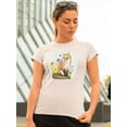 thumbnail image 2 of Wild Woodland I. T-Shirt Women -Grace Popp Designs, Female Large, 2 of 4
