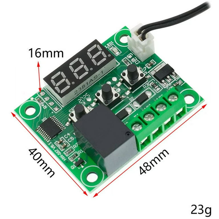 anna -50-110°C W1209 12V Digital Thermostat Sensor Temperature Control  Switch Module 