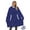 Navy, variant on Fantaslook Wearable Blanket Hoodie for Women and Men, Oversized Sherpa Fleece Blanket Sweatshirt with Sleeves & Pocket