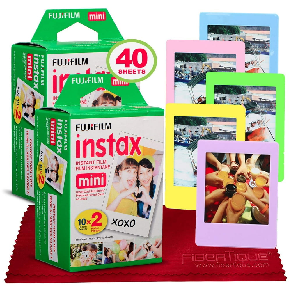 Fujifilm Instax Mini Instant Film (40 Sheets) for Fujifilm Instax Mini