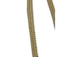 thumbnail image 4 of Three Strand Ball Chain Gold Tone Necklace 35"-38" Ladies Adult Female Women, 4 of 4